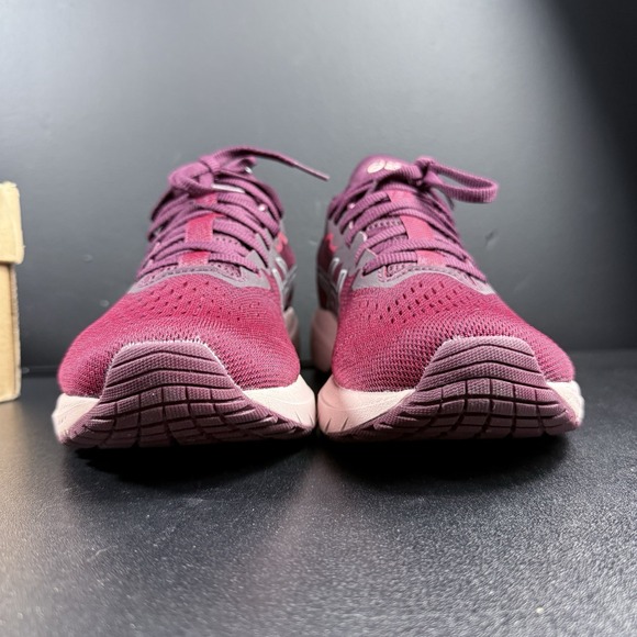 ASICS GT1000-11 Running Shoes Women's Size 10 Cranberry Silver 1012B197-601 - Picture 5 of 16